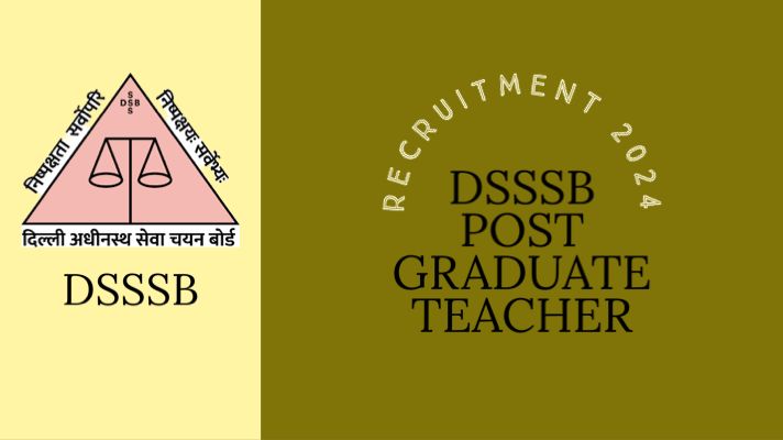 DSSSB PGT Teacher Recruitment 2023