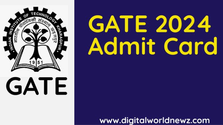 GATE 2024 Admit Card